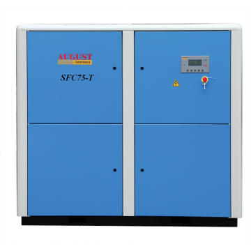 75kw/100HP August Variable Frequency Screw Air Compressor